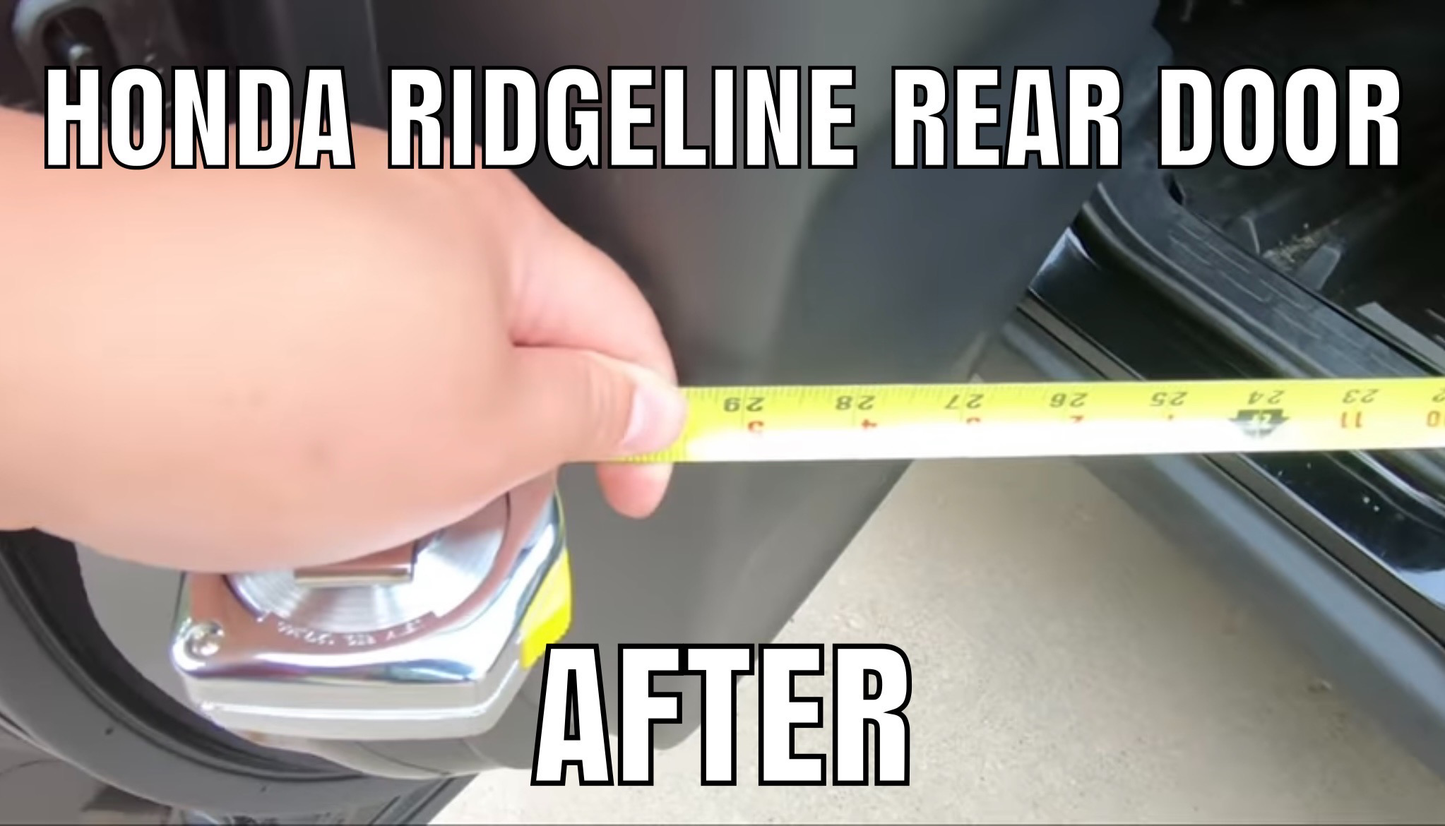 Honda OEM Ridgeline Rear Door Checker Extensions Free Shipping (Passenger & Driver) - Fits 2016 to 2019