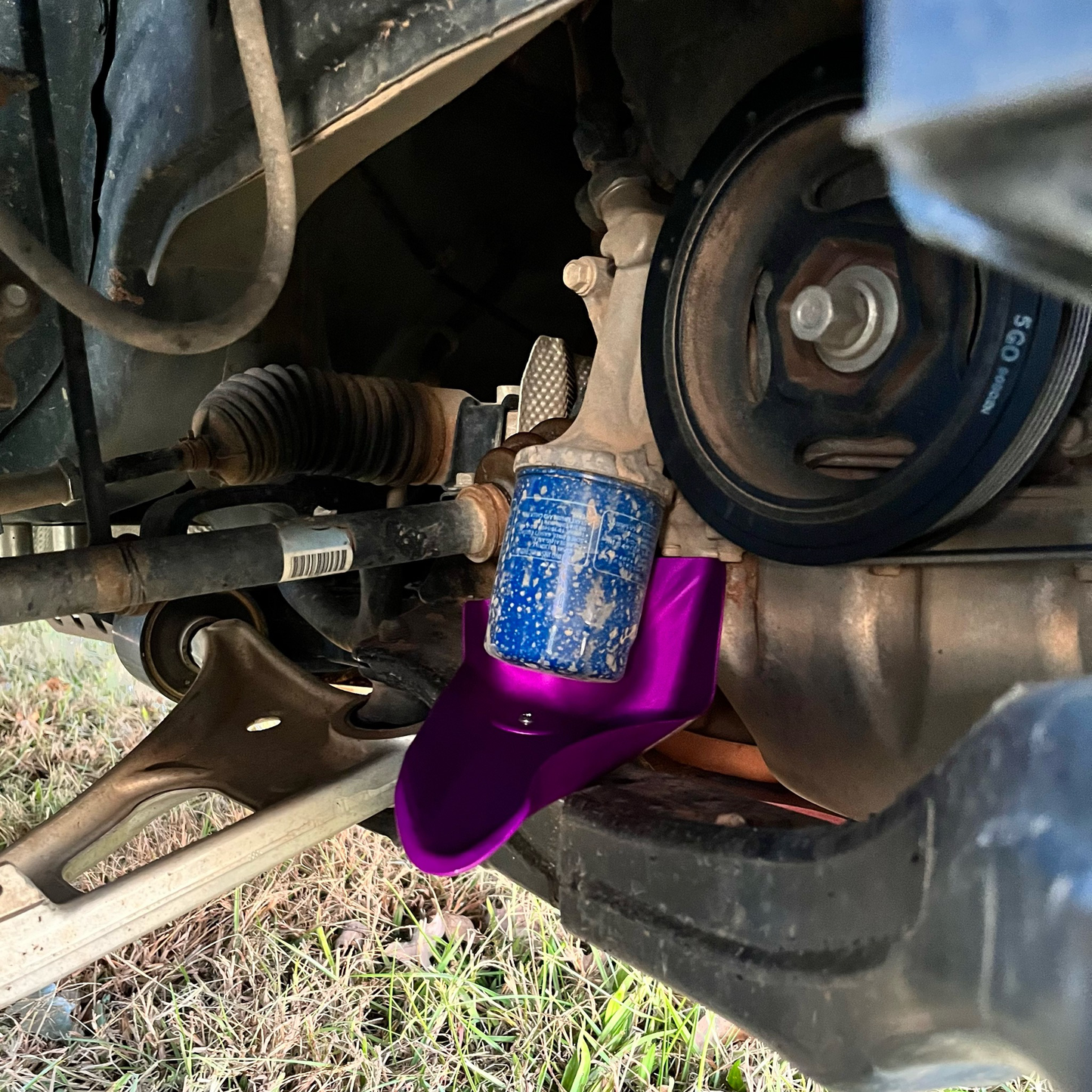 HONDA OEM OIL FILTER DEFLECTOR (Ridgeline Passport Pilot)