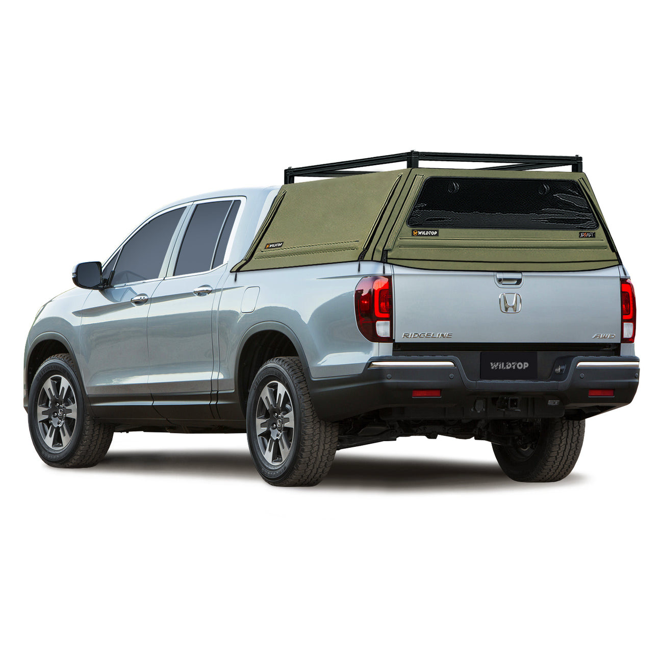 WILDTOP Beast - Soft Truck Cap (1550lb Rated Truck Rack) For Honda Ridgeline 2017-Current