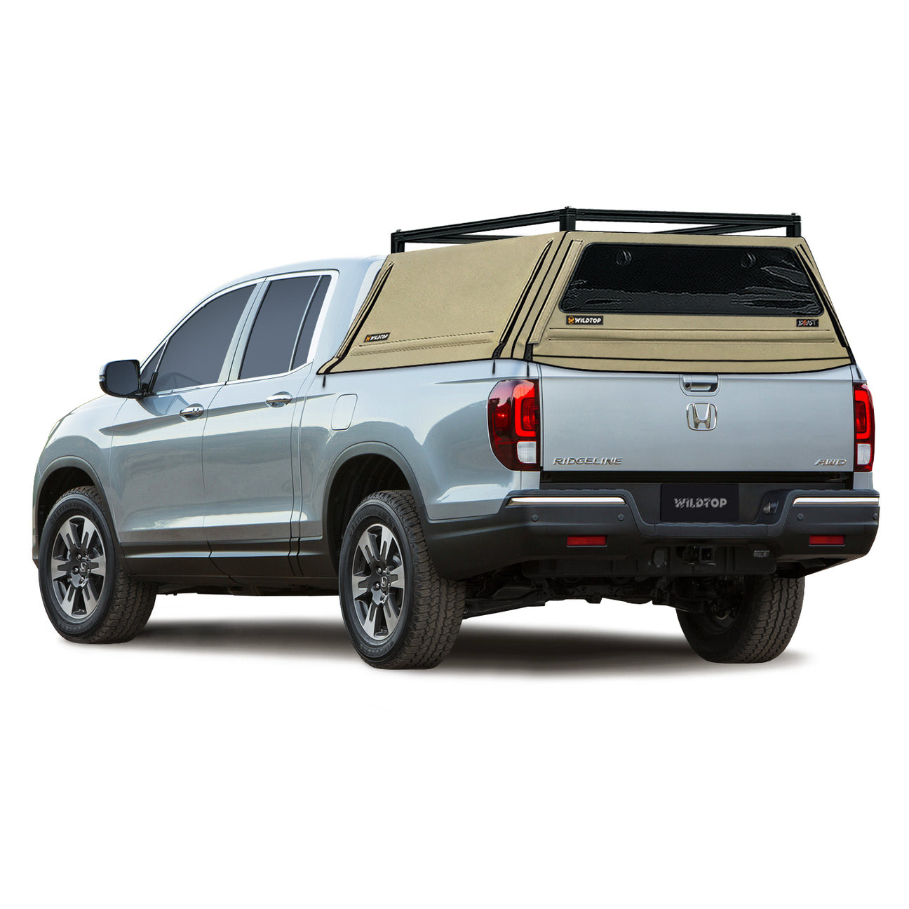 WILDTOP Beast - Soft Truck Cap (1550lb Rated Truck Rack) For Honda Ridgeline 2017-Current