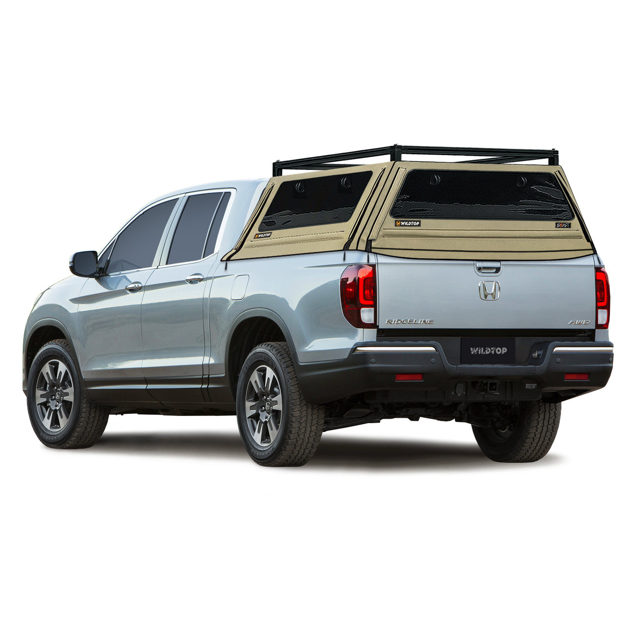 WILDTOP Beast - Soft Truck Cap (1550lb Rated Truck Rack) For Honda Ridgeline 2017-Current