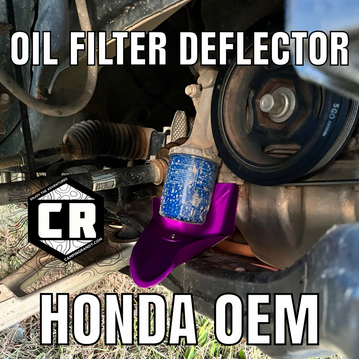 HONDA OEM OIL FILTER DEFLECTOR (Ridgeline Passport Pilot)